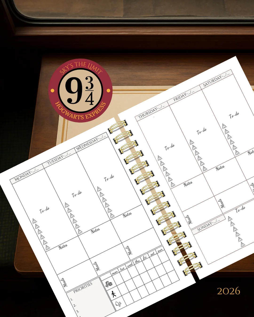 Sky's the limit Hogwarts Планер - Image 2