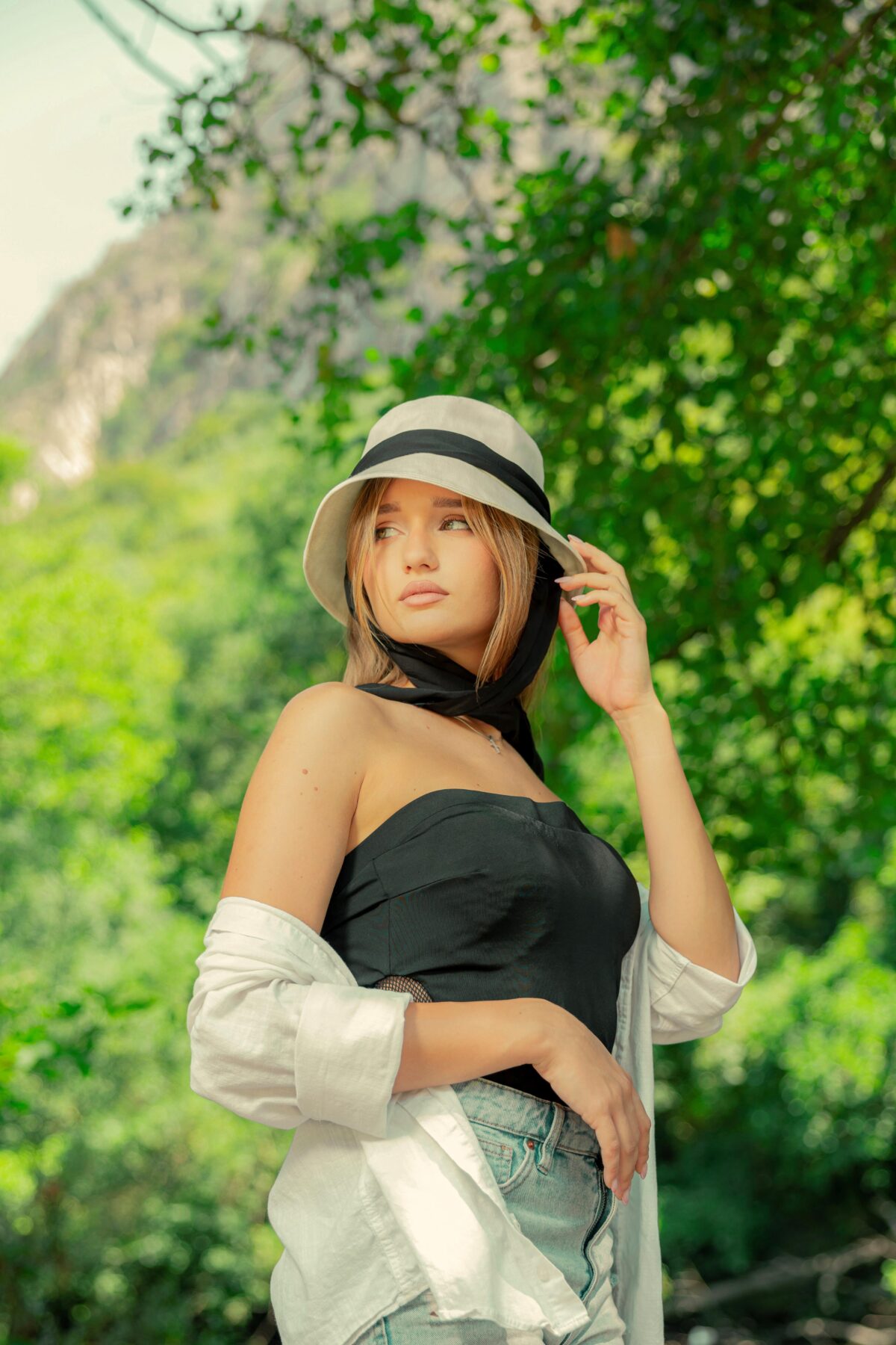 MIRJANA JOSIFOSKA Catherine Mini Hat Шапка - Image 5