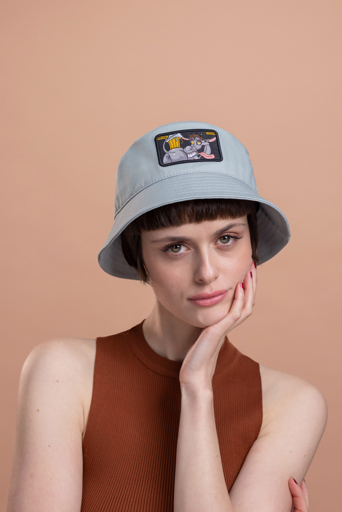 BRATOT APPAREL Drunk Mood Качкет - Image 4