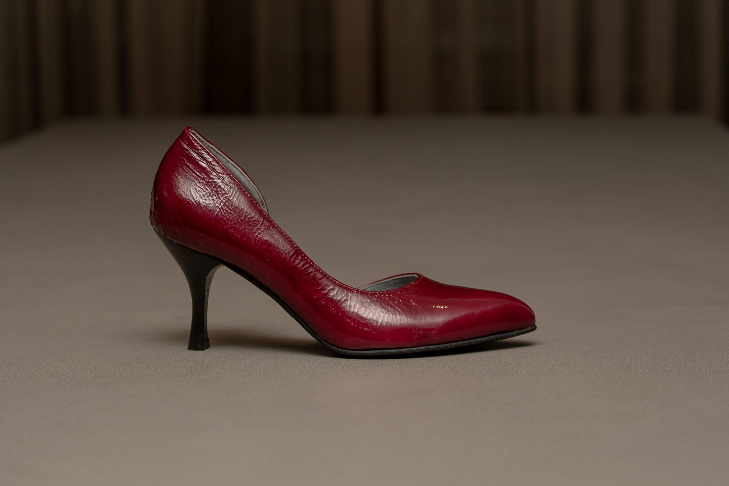 ZOYA Burgundy Heels Штикли - Image 2