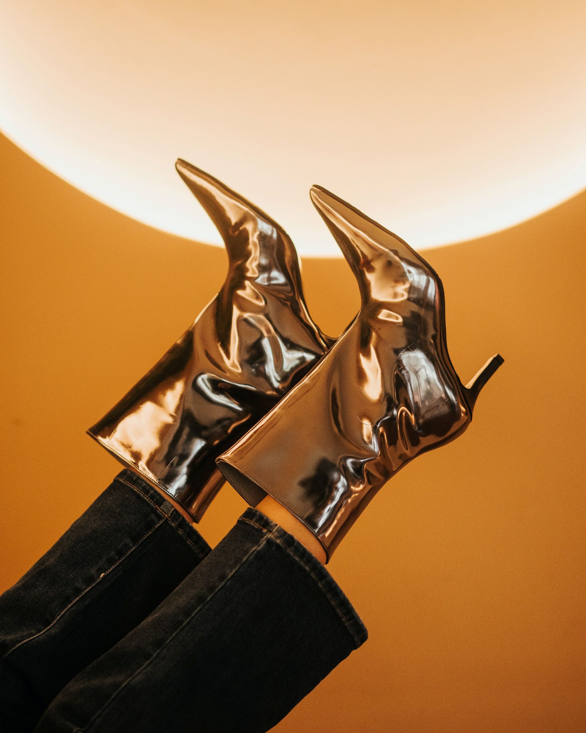 ZOYA Aura Gold Чизми - Image 2